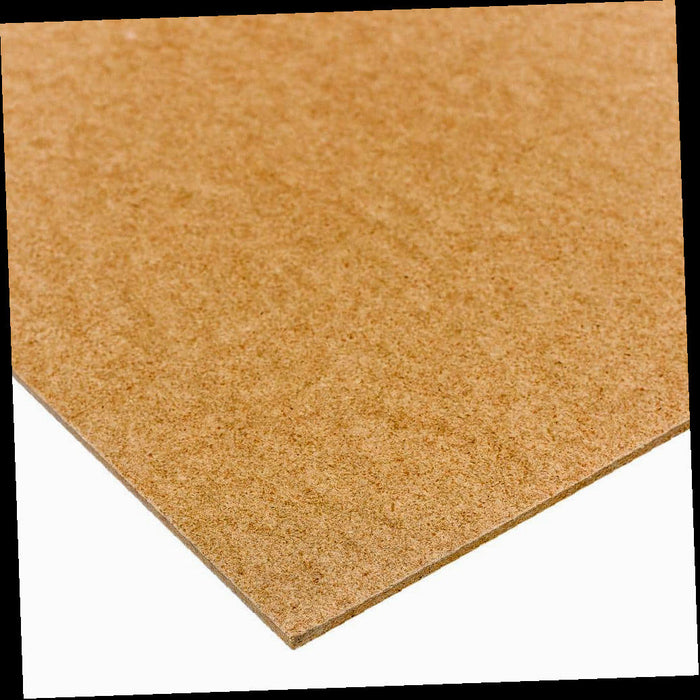 Tempered Hardboard Project Panel 1/8 in. x 2 ft. x 4 ft., Actual: 0.115 in. x 23.75 in. x 47.75 in.