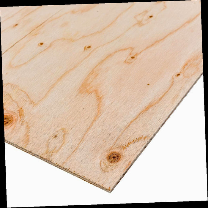 BCX Sanded Plywood 11/32 in. x 2 ft. x 4 ft., Actual: 0.322 in. x 23.75 in. x 47.75 in.