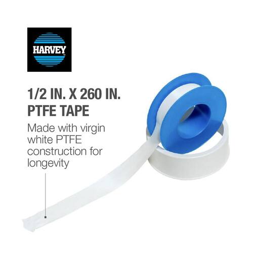 Tape for PTFE Plumber 1/2 in. x 20 ft. (5-Pack)