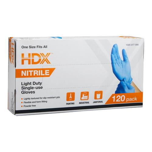 Nitrile Gloves Disposable 120-CT