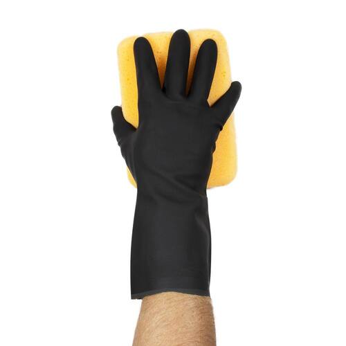 Neoprene Gloves Long Cuff Black (One Size Fits All)