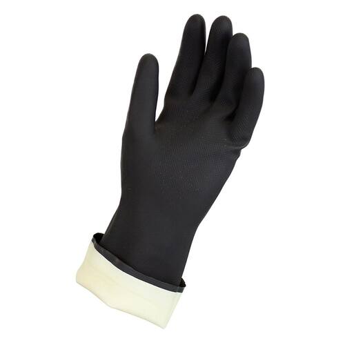 Neoprene Gloves Long Cuff Black (One Size Fits All)