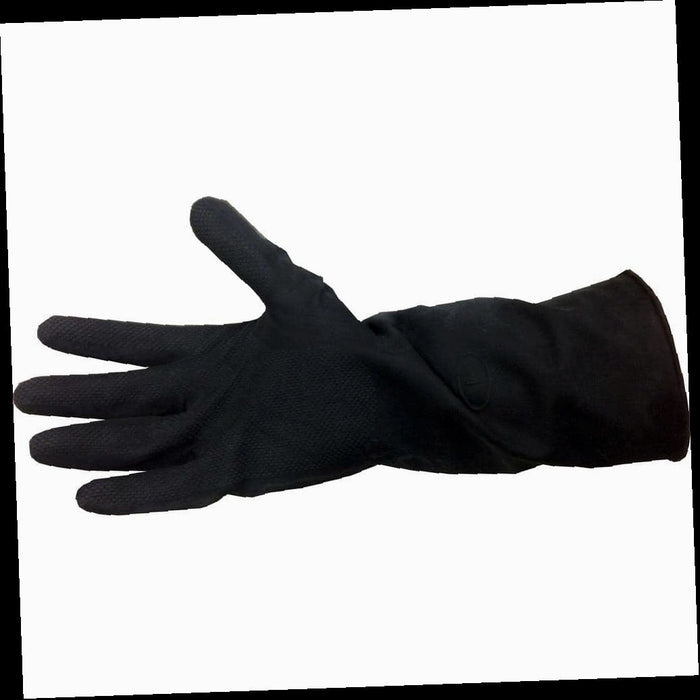Neoprene Gloves Long Cuff Black (One Size Fits All)