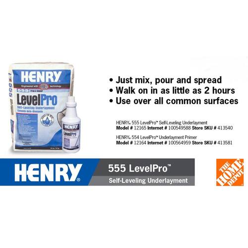 Self-Leveling Concrete Dry Compound/Powder (40 lb.) Gray