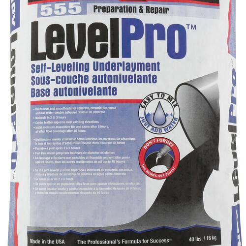 Self-Leveling Concrete Dry Compound/Powder (40 lb.) Gray