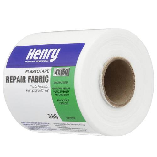 Repair Fabric Reinforced 4 in. x 150 ft. White ElastoTape