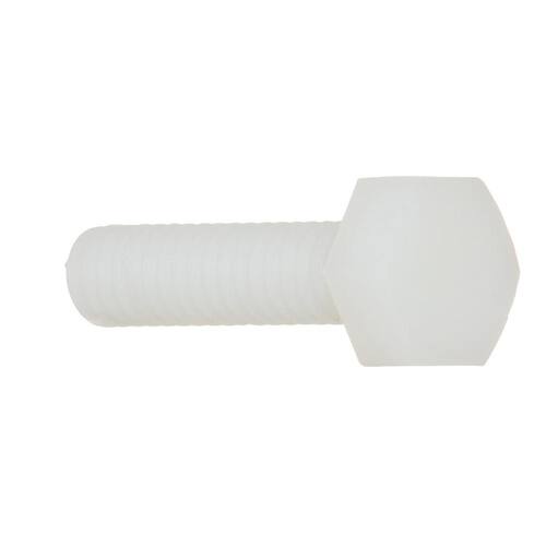 Hex Bolt 1/4 in.-20 x 1 in. Nylon 2-Pack