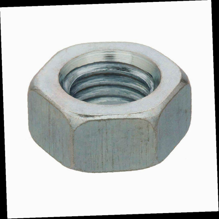 Hex Nuts, M6-1.0, Zinc-Plated Steel Metric Hex Nuts (2 per, Pack)