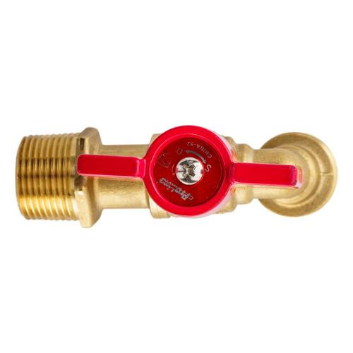 Brass Hose Bibb 3/4 in. MIP x MHT PSI-200