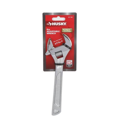 Adjustable Wrench, 8 in.