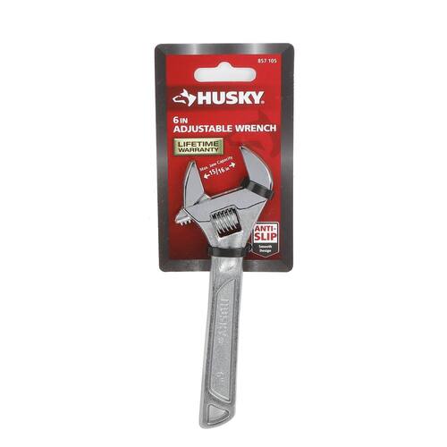 Adjustable Wrench, 6 in.