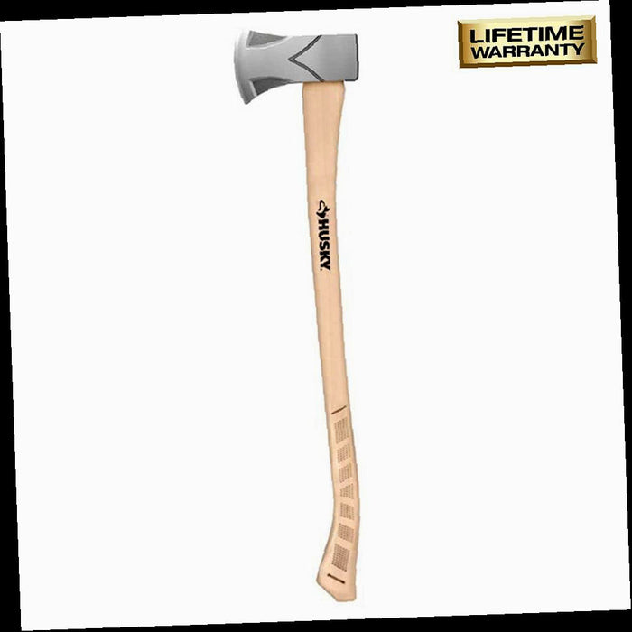 Single Bit Michigan Axe, 4 lb., with 35 in. American Hickory Handle