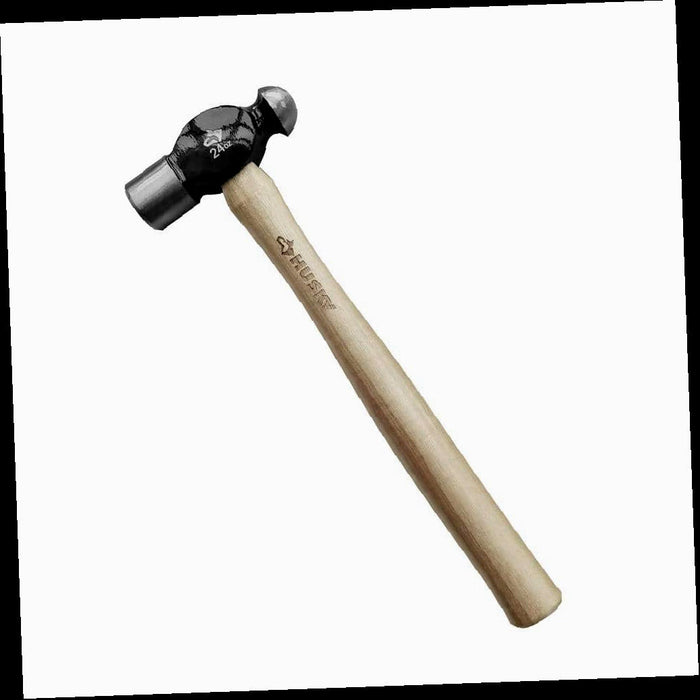 Ball-Peen Hammer with Hickory Handle, 24 oz.