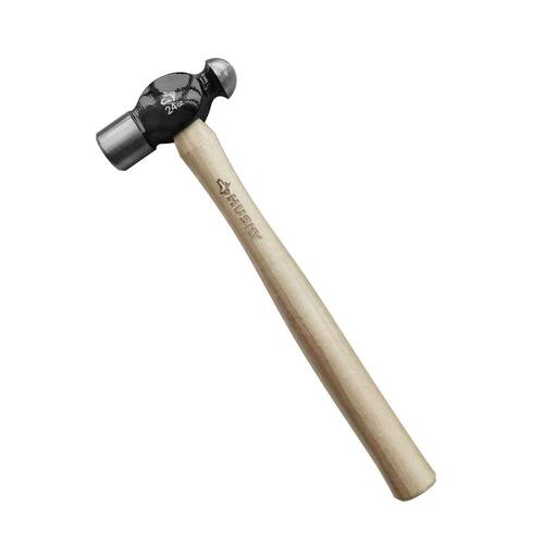 Ball-Peen Hammer with Hickory Handle, 24 oz.