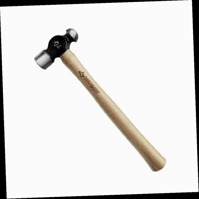 Ball-Peen Hammer with Hickory Handle, 8 oz.