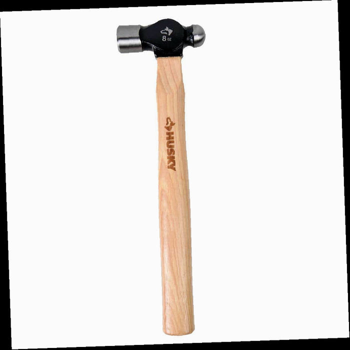 Ball Peen Hammer with 10.24 in. Hickory Handle, 8 oz.