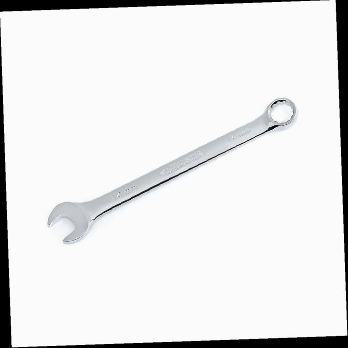 Full Polish Combination Wrench, 14 mm 12-Point Metric