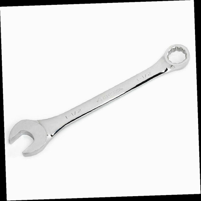 Full Polish Combination Wrench, 1-1/2 in. 12-Point SAE