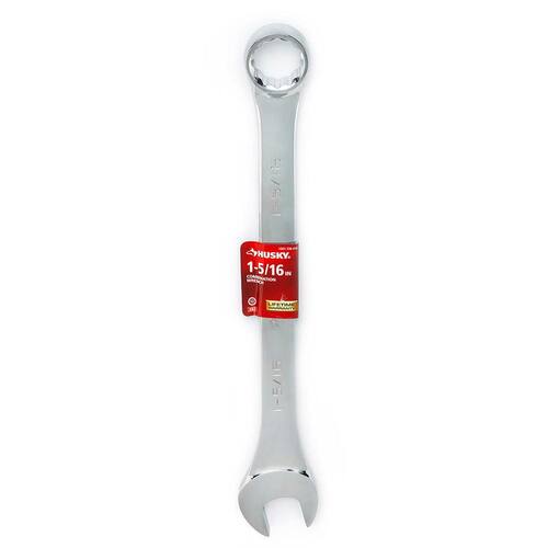 Full Polish Combination Wrench, 1-5/16 in. 12-Point SAE