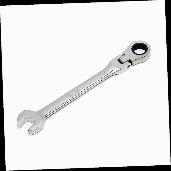 Flex Head Ratcheting Combination Wrench, 1/2 in.