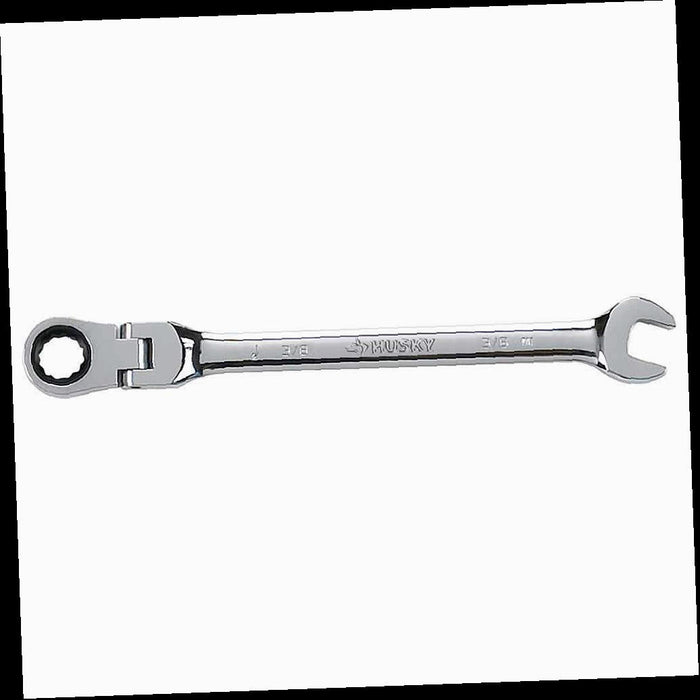 Flex Head Ratcheting Combination Wrench, 3/8 in.