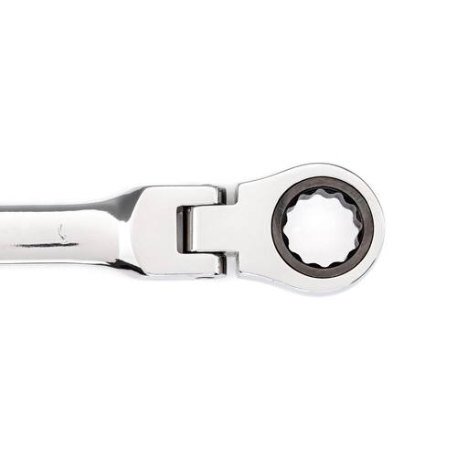 Flex Head Ratcheting Combination Wrench, 7/16 in.