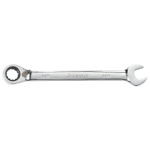 Reversible Ratcheting Combination Wrench, 1/2 in.