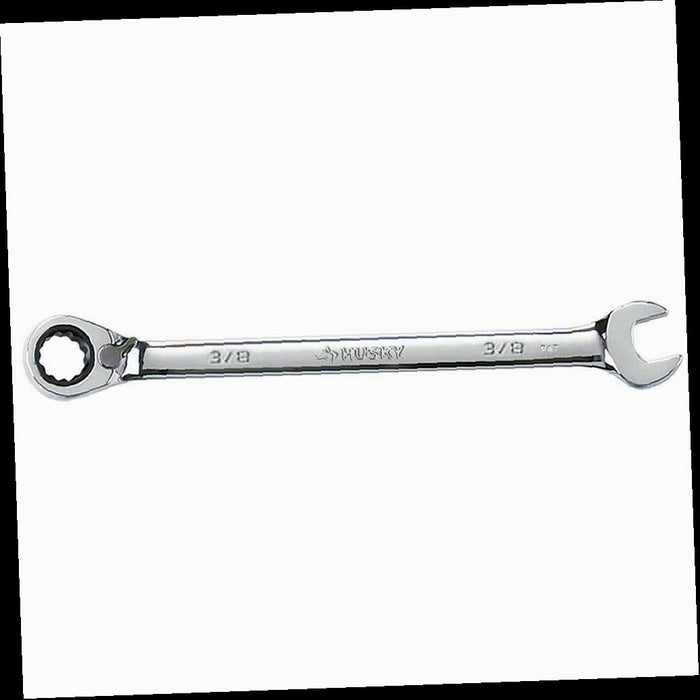 Reversible Ratcheting Combination Wrench, 3/8 in.