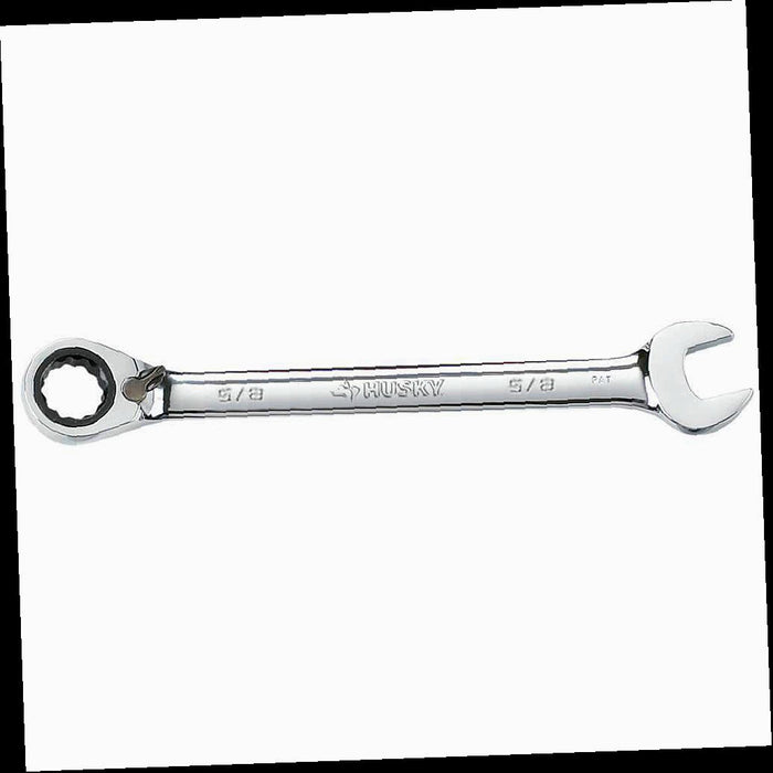 Reversible Ratcheting Combination Wrench, 5/8 in.