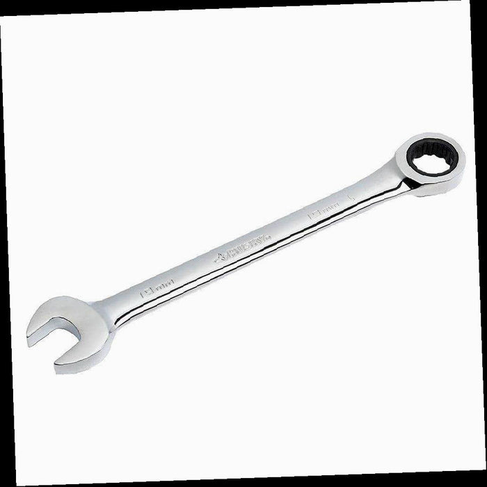 Ratcheting Combination Wrench, 19 mm 12-Point Metric
