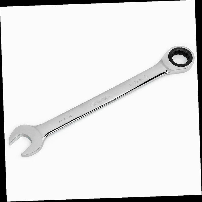 Ratcheting Combination Wrench, 1-1/4 in. 12-Point