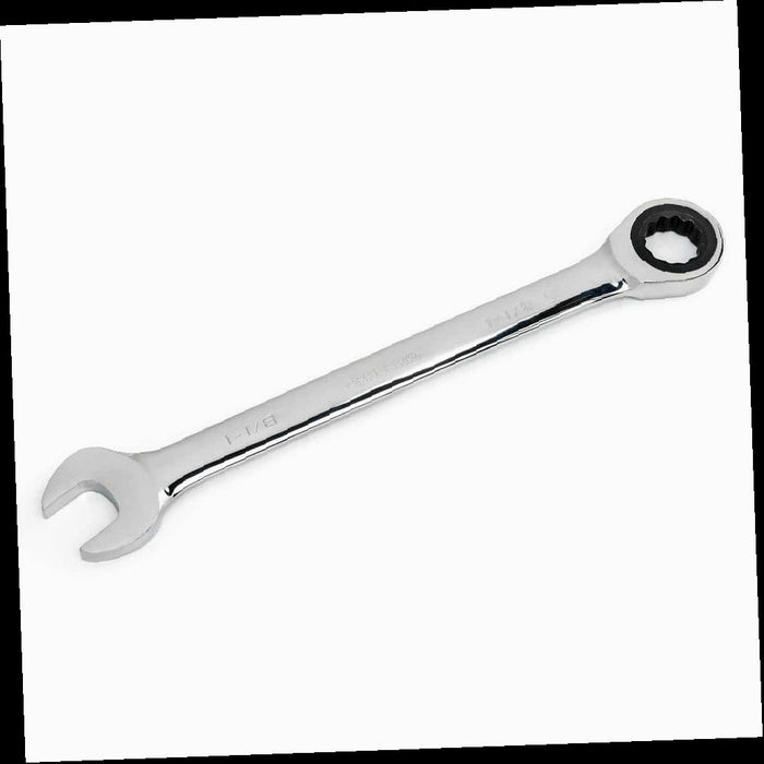 Ratcheting Combination Wrench (12-Point), 1-1/8 in.