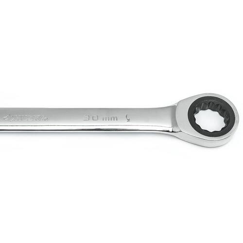 Ratcheting Combination Wrench, 30 mm 12-Point