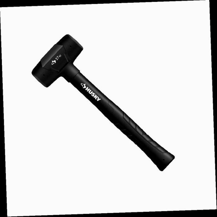 Dead-Blow Hammer with Rubber Handle, 27 oz.
