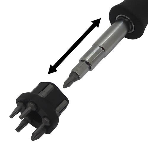 Multi-Bit Screwdriver, 19-in-1