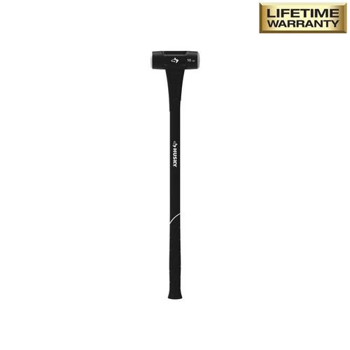 Sledge Hammer with 34 in. Fiberglass Handle, 10 lbs.