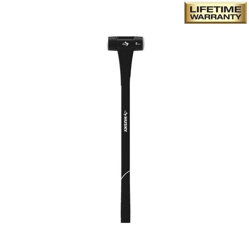 Sledge Hammer with 34 in. Fiberglass Handle, 8 lbs.