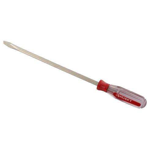 Square Shaft Standard Slotted Screwdriver, 3/8 in. x 12 in.