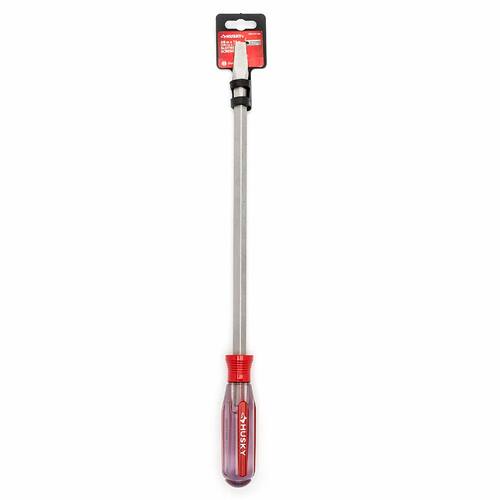 Square Shaft Standard Slotted Screwdriver, 3/8 in. x 12 in.