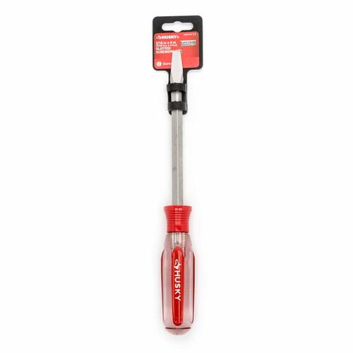 Square Shaft Standard Slotted Screwdriver, 5/16 in. x 6 in.