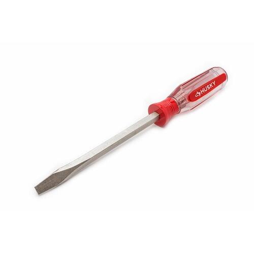 Square Shaft Standard Slotted Screwdriver, 5/16 in. x 6 in.