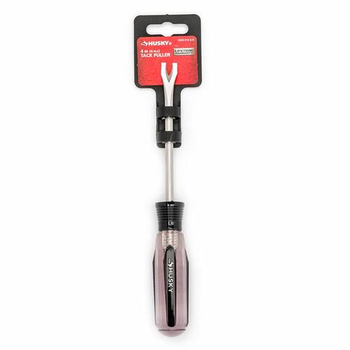 Standard Tack Puller Screwdriver, 4 in. Round Shaft, with Butyrate Handle