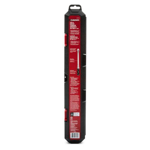 Torque Wrench, 20 ft./lbs. to 100 ft./lbs., 3/8 in. Drive