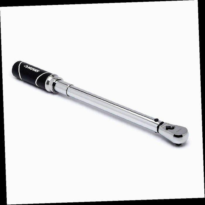Micrometer Click Torque Wrench, 40 in./lbs. to 200 in./lbs., 1/4 in. Drive