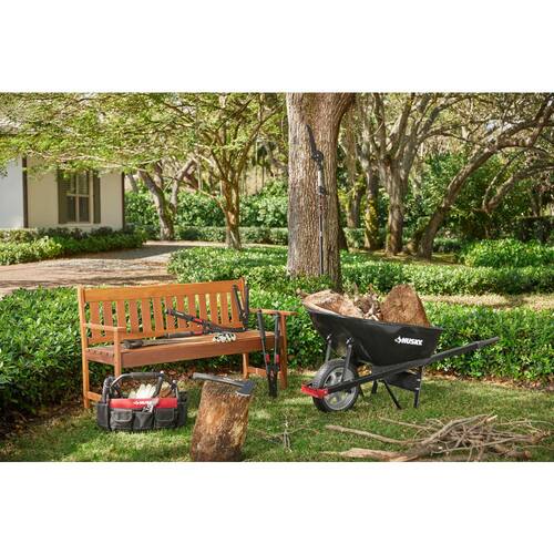 Wheelbarrow Poly Dual FF 6 cu. ft.