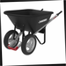 Wheelbarrow Poly Dual FF 6 cu. ft.