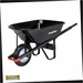 Steel Wheelbarrow 6 cu. ft. with Flat Free Tire