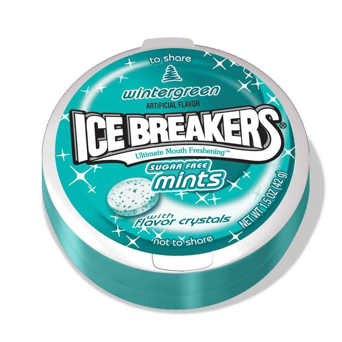 Ice Breakers Mints,1.5oz, Wintergreen