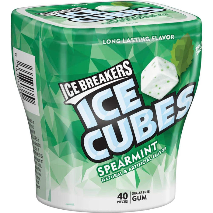 Ice Breakers Gum,Spearmint,Bottle