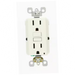 GFCI Duplex Outlet White Self-Test SmartlockPro Slim 15 Amp (3-Pack)